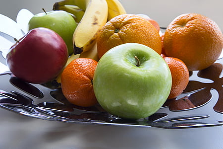 assorted fruits on bowl thumbnail