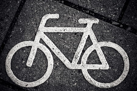 silver bicycle decor thumbnail