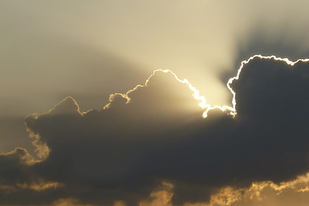 low-angle photography of white clouds thumbnail