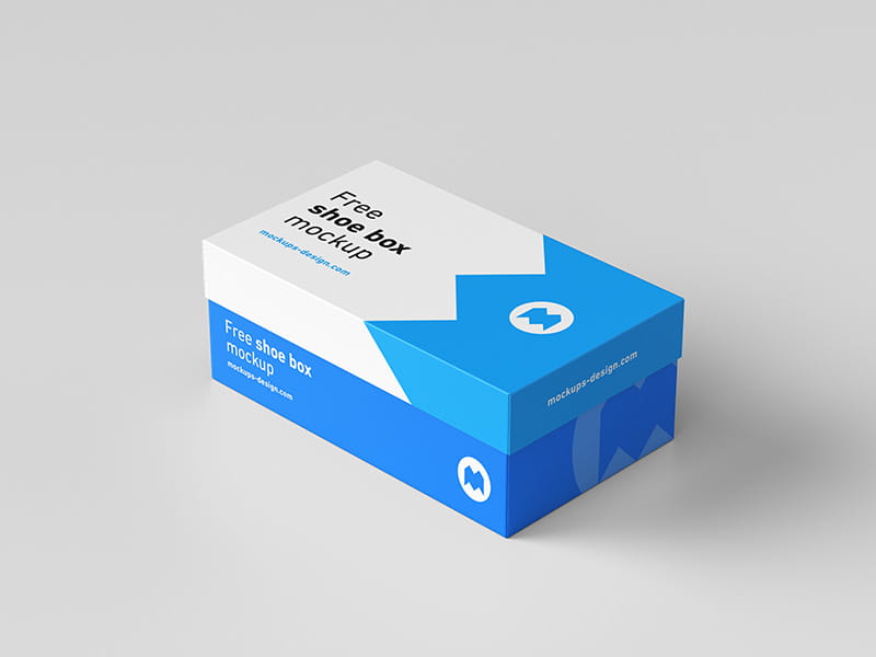 free shoe box mockup psd file free graphics uihere box mockup psd