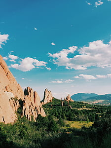 brown mountain under sky thumbnail