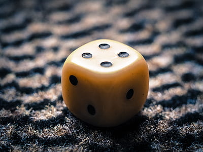 shallow focus photography of white dice thumbnail