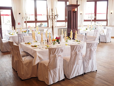 rectangular white table and chairs on floor thumbnail