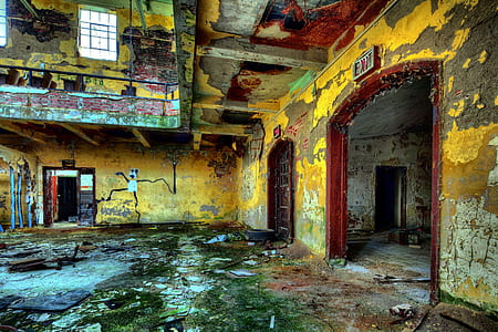 yellow and red concrete building thumbnail