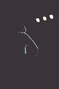 silhouette of male musician thumbnail
