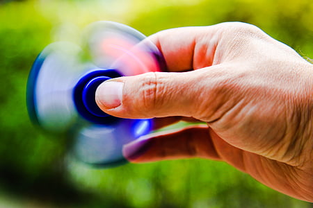 time-lapse photography of spinning toy thumbnail