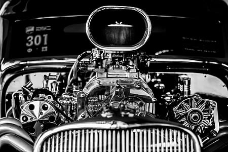 classic gray vehicle engine thumbnail