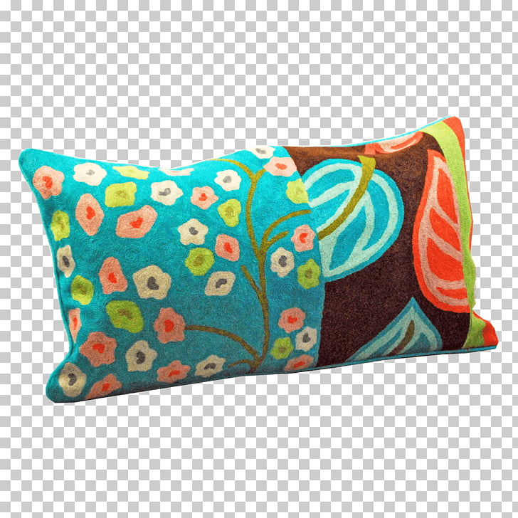 Throw Pillows Crewel Embroidery Cushion Pillow Png Clipart Free