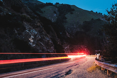 Night time Mountain Road thumbnail