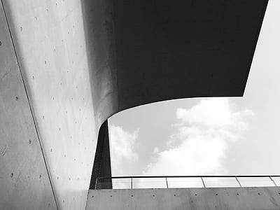 grayscale photo of building thumbnail