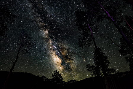 milky way galaxy in night sky thumbnail