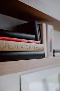 Architecture books on the shelf thumbnail