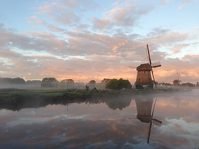brown windmill wallpaper thumbnail
