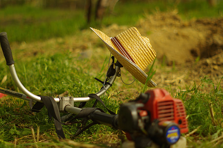 Grass Cutting, Straw Hat thumbnail