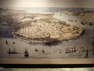 19th century depiction of Havana, Cuba thumbnail