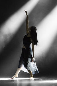 woman raising hand perform dance thumbnail