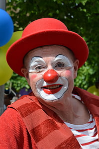 man in a clown face paint thumbnail