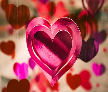 The shapes of Love, pink and white floral decor thumbnail