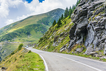 Long Road Along Romanian Mountains and Rocks thumbnail