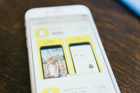 Snapchat app in App store thumbnail