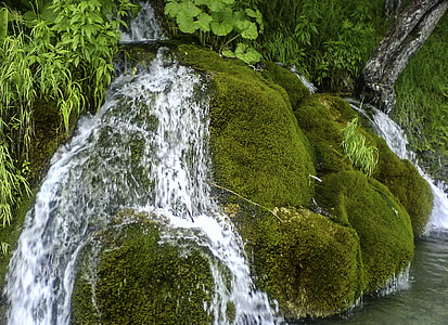 Small Waterfall at Plitvice Lakes National Park, Croatia thumbnail