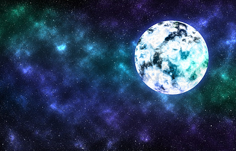 white and green moon thumbnail