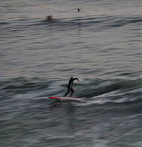 person surfing on ocean thumbnail