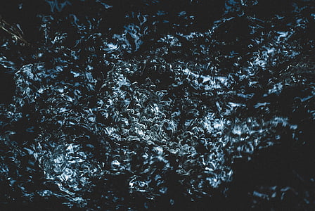 nature, water, ripples, waves, bubbles, backgrounds thumbnail