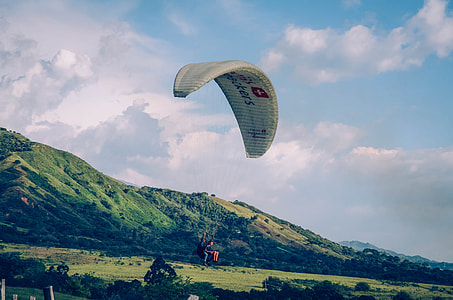 person in a parachute thumbnail