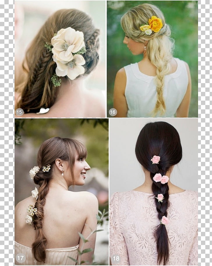 Hairstyle Bridesmaid Braid Wedding Bride Png Clipart Free