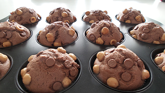 cookies on black steel tray thumbnail