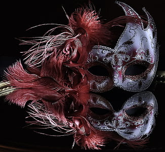 grey and red masquerades thumbnail