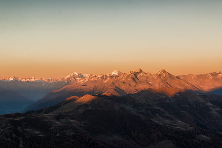 aerial photography of mountain thumbnail