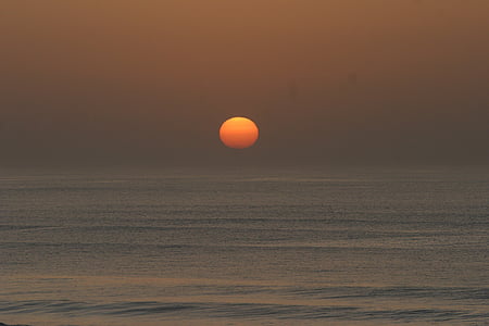 sunset on body of water thumbnail