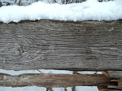 snow covered brown wood thumbnail