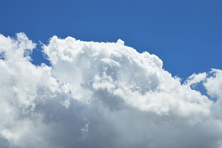 White Clouds Under Blue Sky thumbnail
