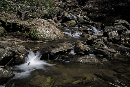 Cascading Stream Rapids in Chattahoochee-Oconee National Forest thumbnail