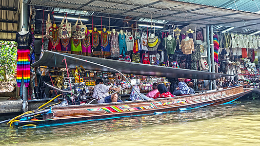 Damnoen Saduak Floating Market, Thailand thumbnail