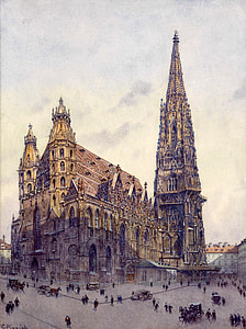 Big Cathedral in Vienna, Austria thumbnail