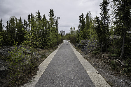 Path to the Northern Heritage Centre in Yellowknife thumbnail
