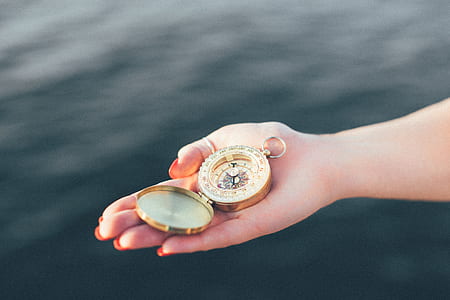 gold-colored compass thumbnail