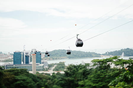 assorted-color cable cars thumbnail