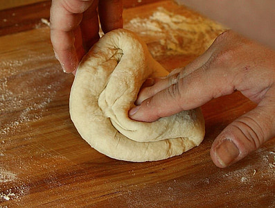 person kneading dough thumbnail