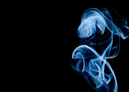 black and blue digital wallpaper thumbnail