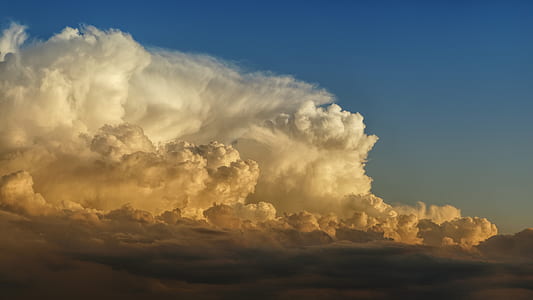 white clouds at daytime thumbnail