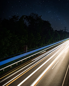 time lapse photography of road thumbnail