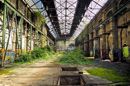 abandoned terminal station during daytime thumbnail