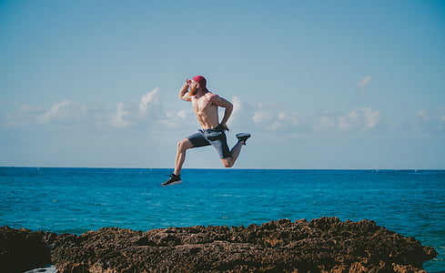 photography of man jumping thumbnail