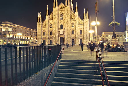 Lighted Classic Cathedral Photo thumbnail