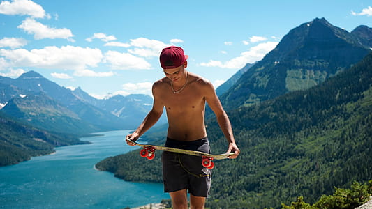 man, male, boy, river thumbnail